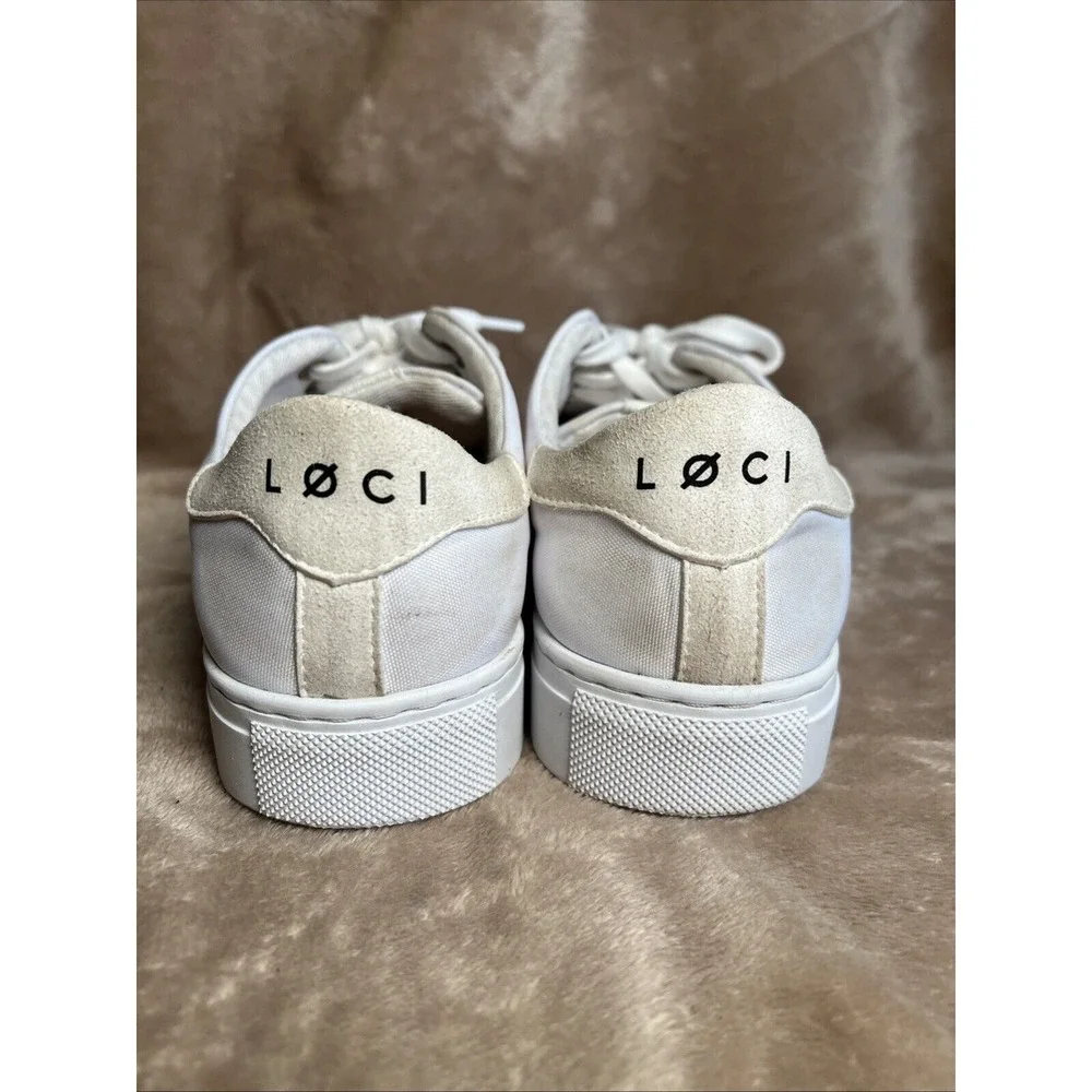 Good LØCI Nine Sneakers Womens EU 37 White Good Vegan Sustainable Platform Shoes